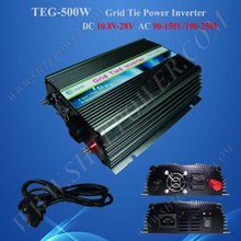 On Grid Inverter 500w, Solar on grid inverter, DC 10.8v~28v to AC 220v, 230V, 240v 2024 - buy cheap