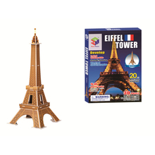 Rompecabezas 3D de 34cm para niños, Torre Eiffel con juguete de modo de construcción, juegos educativos de aprendizaje, rompecabezas para niños, regalo de Navidad 2024 - compra barato