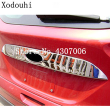 Cubierta de ABS cromada para coche Ford Kuga Escape, embellecedor de placa de matrícula, 1 Uds. 2024 - compra barato
