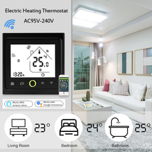 Termostato de calefacción eléctrica con Wifi, controlador de temperatura inteligente programable con Control por voz, Alexa, Google Home 2024 - compra barato