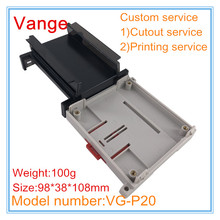 4pcs/lot program control system project cases 98*38*108mm ABS plastic chassis enclosure diy boxes for PLC electric product 2024 - buy cheap