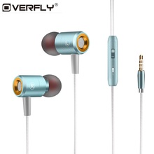 Overfly Sport Headphones In Ear earphone In-ear Mini Headset Wire Earpiece Earphone For Xiaomi 2024 - buy cheap