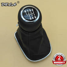 For Chevrolet Cruze 2008 2009 2010 2011 2012 Car-Styling New MT Car 6 Speed Manual Gear Stick Shift Knob Leather Boot 2024 - buy cheap