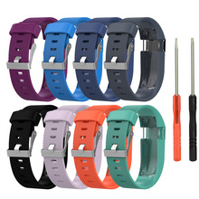 Replacement Wrist Band Silicone Watch Band For Fitbit Charge HR Activity Tracker Metal Buckle Watch Strap For Fitbit Charge HR 2024 - buy cheap