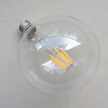 Bombilla LED Edison regulable/no diamable G125 bombilla de filamento LED, 4W, 6W, 8W, 10W, E27, 220V, 230V, 240V 2024 - compra barato