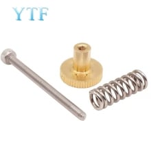 3D Printer Parts Ultimaker 2 Hot Bed Leveling Kit UM2 Knob M3 Screw Spring Hand Screw Fixing Nut Screw Heatbed kit 2024 - buy cheap