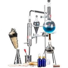 24pcs/Set New 500ml Lab Essential Oil Distillation Apparatus Water Distiller Purifier Glassware Kits w/Condenser Pipe Flask 2024 - buy cheap