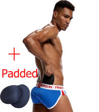 New Gay Men Underwear Brand Briefs Cotton Panties Sexy Man Magic Bottom Pad Hip Lifting Mens Calzoncillos Shorts Pants Sexy BRA 2024 - buy cheap