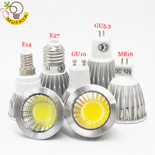 LED cob spotlight 9W 12W 15W AC85~265V E27 E14 GU10 MR16 12V LED Bulbs warmwhite COB led Lamp Bulbs Light Bombillas Lamparas 2024 - buy cheap