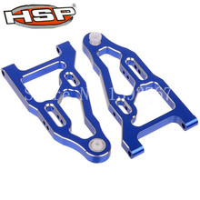 Hsp frontal inferior suspensão braço de 081019 para 1/8 de carro Nitro monstro Off Road CNC 2024 - compre barato