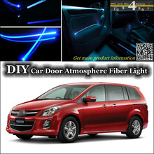 interior Ambient Light Tuning Atmosphere Fiber Optic Band Lights For Mazda 8 Mazda8 MPV LW LY Inside Door Panel illumination 2024 - buy cheap