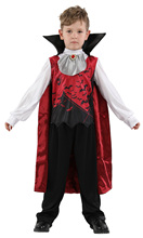 Children's Halloween Purim Party Role play dress Vampire Costumes Children Kids Devil Demon Cosplays Carnival 2024 - buy cheap