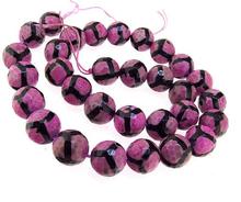 Unique Pearls jewellery Store,Faceted Football Peach Black Agate 12mm Gemstone Loose Beads Jewelry LC3-0182 2024 - buy cheap