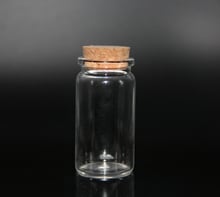 5pcs 37*80mm Glass Bottle Wishing Bottle Empty Sample Storage Spice Jars Vials with Cork Stoppers - Transparent Wedding diy gift 2024 - buy cheap