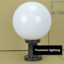 110V 220V 12V 24V landscape lawn sward garden waterproof outdoor round ball sphere fence enclosing wall light lamp 2024 - buy cheap