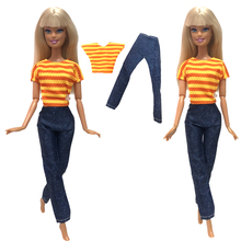 NK-vestido de muñeca para niñas, ropa de fiesta hecha a mano, hermoso vestido de moda para muñeca Barbie Noble, regalo 005C 2024 - compra barato