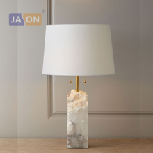 led e27 Postmodern Iron Fabric Marble White LED Lamp. LED Light. Table Lamp. Desk Lamp.LED Dest Lamp For Bedroom Foyer 2024 - buy cheap