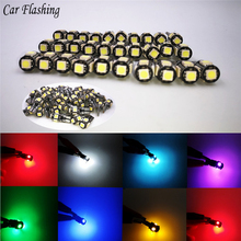 car flahsing 30PCS Super bright W5W 194 168 5 SMD DC 12V Wedge Lamp Parking lamp T10 5050 Canbus Error Free Car Interior Lights 2024 - buy cheap