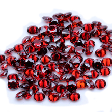1000 piezas AAAAA + 0,8-4mm piedra CZ cuentas de corte redondo Siam Color Zirconia cúbica gemas sintéticas para joyería 2024 - compra barato