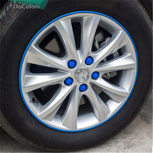 DoColors Car Wheel Hub Nuts Bolts Screw Cover case For Volkswagen vw Bora Lavida Lamando Touareg Touran Beetle Phaeton Magotan 2024 - buy cheap