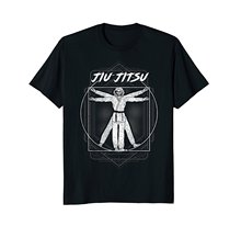 New Hot Sale Men T-Shirt Leonardo Da Vinci Bjj Jiu Jitsu T-Shirt Gift 2024 - buy cheap
