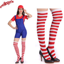 New Arrival Halloween Masquerade Movie Role-playing Super Mary Cosplay Costumes Woman Plumber Disfraces 2024 - buy cheap