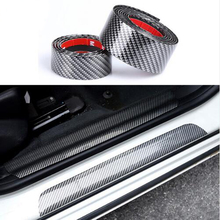 Carbon Fiber Rubber Bumper Strip Door Sill Protector Edge Guard Car Stickers for BMW 1 2 3 4 5 6 7 Series X1 X3 X4 X5 X6 E60 E90 2024 - buy cheap