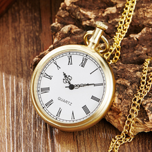 Pendent Quartz Pocket Watch Transparent Glass Face Dial Necklace Clock With Chain Fob Quartz Pocket Watches Ladies Men's Hours 2024 - buy cheap