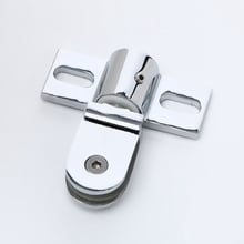 Shower Room Door Accessories Glass Door Clamp Stainless Steel Up And Down Shaft Clamp Bathroom 6-12 mm Glass Aircraft Clip 2024 - buy cheap