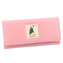 Lady Purses Handbags Women Pink Wallets PU Leather Fold Money Coin Purse Cards ID Holder Woman Cartoon Wallet Pouch Bags Pocket 2024 - buy cheap