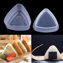 2pc/ 1 set Triangle Form Mold Sushi Maker Practical shape trim Onigiri Rice Ball Bento Press Maker Mold 2024 - buy cheap