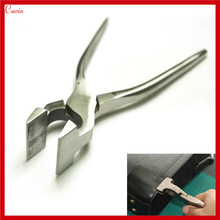 New Leathercraft Leather Edge Adjustment Press Flatten Plier Clamp For Leather Bag Cloth Belt 2024 - buy cheap