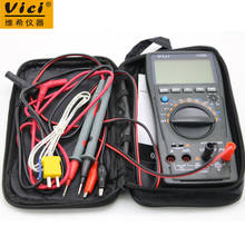Vici VC99 Auto Range 3 6/7 Digital Multimeter 20A Ammeter Resistance Capacitance Temperature Meter Voltmeter & Analog read bar 2024 - купить недорого
