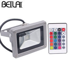 BEILAI RGBW RGBWW RGB LED Flood Light 10W 20W 30W 50W AC85-265V Outdoor Lighting Waterproof Floodlight Spotlight Garden lights 2024 - buy cheap