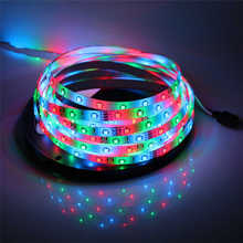 DC12V SMD 2835 LED Strip light 60LEDs/m CW / WW / R / G / B / Y / RGB LED String Ribbon Rope Tape More Brighter than 3528 3014 2024 - buy cheap