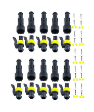 10 sets Kit 1P 1Pins Way AMP 1.5 Super seal Waterproof Electrical automotive Wire Connector Plug for car Motorcycle 2024 - buy cheap