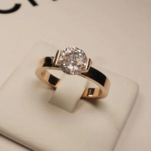 Роскошные брендовые обручальные кольца, обручальное кольцо для женщин, обручальное кольцо, размер 5 для девушек, кольца для женщин, оптовая продажа, ювелирные изделия из нержавеющей стали 2024 - купить недорого