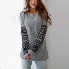 Women Plus Long Sleeve Knitted Jumper Pullover Casual Loose Baggy Tops 2024 - buy cheap