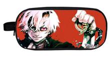 Anime Tokyo Ghoul Boys Girls Cartoon Pencil Case Bag School Pouches Children Student Pen Bag Kids Purse Wallet Gift 2024 - buy cheap