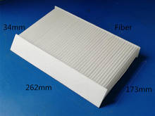 CU26005 Factory Outlet OEM 272773488R White Fiber Car Cabin Air Filter for RENAULT Fluence Megane III 262*173*34mm K1300A 2024 - buy cheap