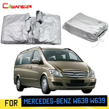 Cawanerl Car Cover MPV Outdoor Anti-UV Sun Shade Rain Snow Scratch Protection Windproof Cover For Mercedes-Benz W638 W639 2024 - buy cheap