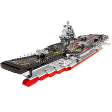 XINGBAO-construcción del barco de bloques de construcción, 06020, 1355 Uds., serie militar, maqueta de acorazado, juguetes educativos 2024 - compra barato