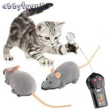 Abbyfrank Electric RC Mouse Remote Control Mouse Vivid Small Fake Animal Trick Toy Electric Animal Fun Toys Joke  Funny Gift 2024 - buy cheap