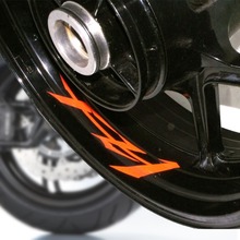 Um conjunto de 8 pçs alta qualidade decalques da roda motocicleta adesivos reflexivos à prova dwaterproof água borda listras para yamaha fz1 fz 1 2024 - compre barato