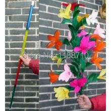 A flor de cana (arco-íris)-mágica/truque de mágica, mágica, adereços 2024 - compre barato