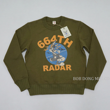 BOB DONG 664TH Radar Sage Bugs Bunny Crewneck Sweatshirt Vintage Men's Pullover 2024 - buy cheap