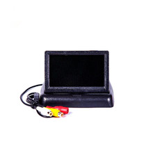 Chogath автомобиля ЖК-дисплей монитор 4.3 "складной Цвет ЖК-дисплей монитор автомобиля обратный заднего 4.3" Парковка Системы для заднего вид Камера 2024 - купить недорого