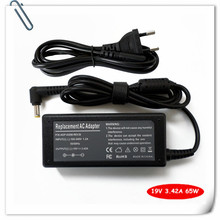 Cargador de batería de portátil de 65W para Acer Gateway, cable adaptador de alimentación AC, LT2802u, MS2273, NV5302u, NV53A24u, NV56, NV58, NV5814u 2024 - compra barato