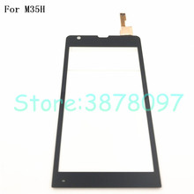 Original 4.6 inches For Sony Xperia SP M35h C5302 C5303 C5306  Touch Screen Digitizer Sensor Panel Front Glass Lens With Logo 2024 - buy cheap