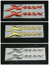 Insignia con emblema para motocicleta, pegatina con logotipo de rueda de tanque 3D para Yamaha X-MAX, XMAX125, XMAX250, XMAX300, XMAX400 2024 - compra barato
